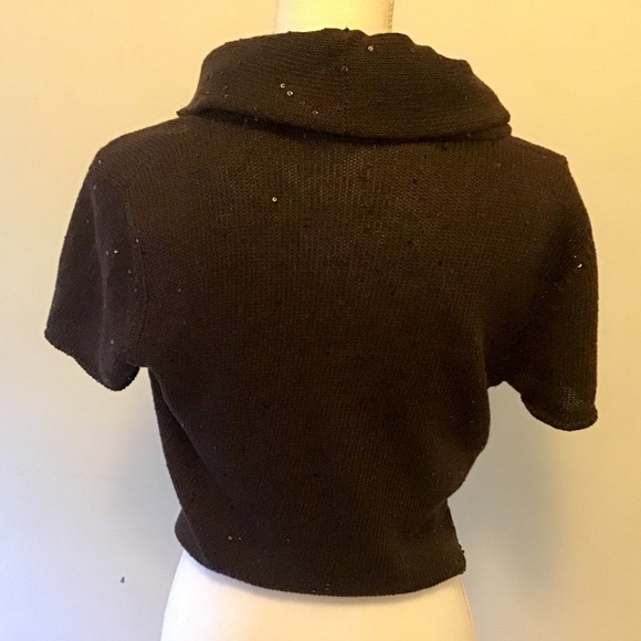 Brunello Cucinelli sparkly sequins linen top - Picture 4 of 7